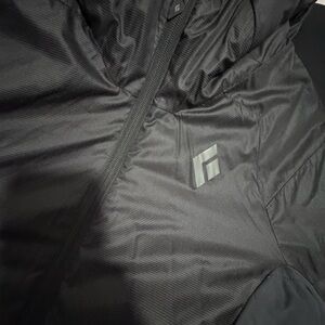 Nearly New Black Diamond Hooded Jacket size XL EUC